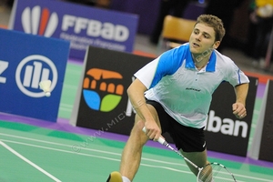 Brice Leverdez - Championnat de France de badminton - Salle Eurythmie - Montauban