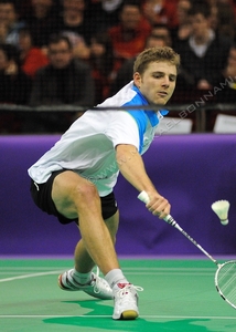 Brice Leverdez - Championnat de France de badminton - Salle Eurythmie - Montauban