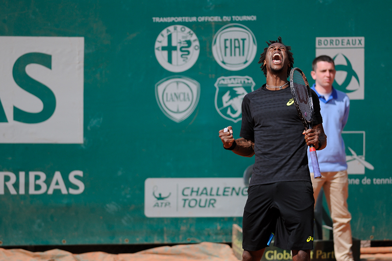 Tournoi ATP Bordeaux Primrose - Gaël Monfils - Tennis - Mickaël Bonnami Photographe