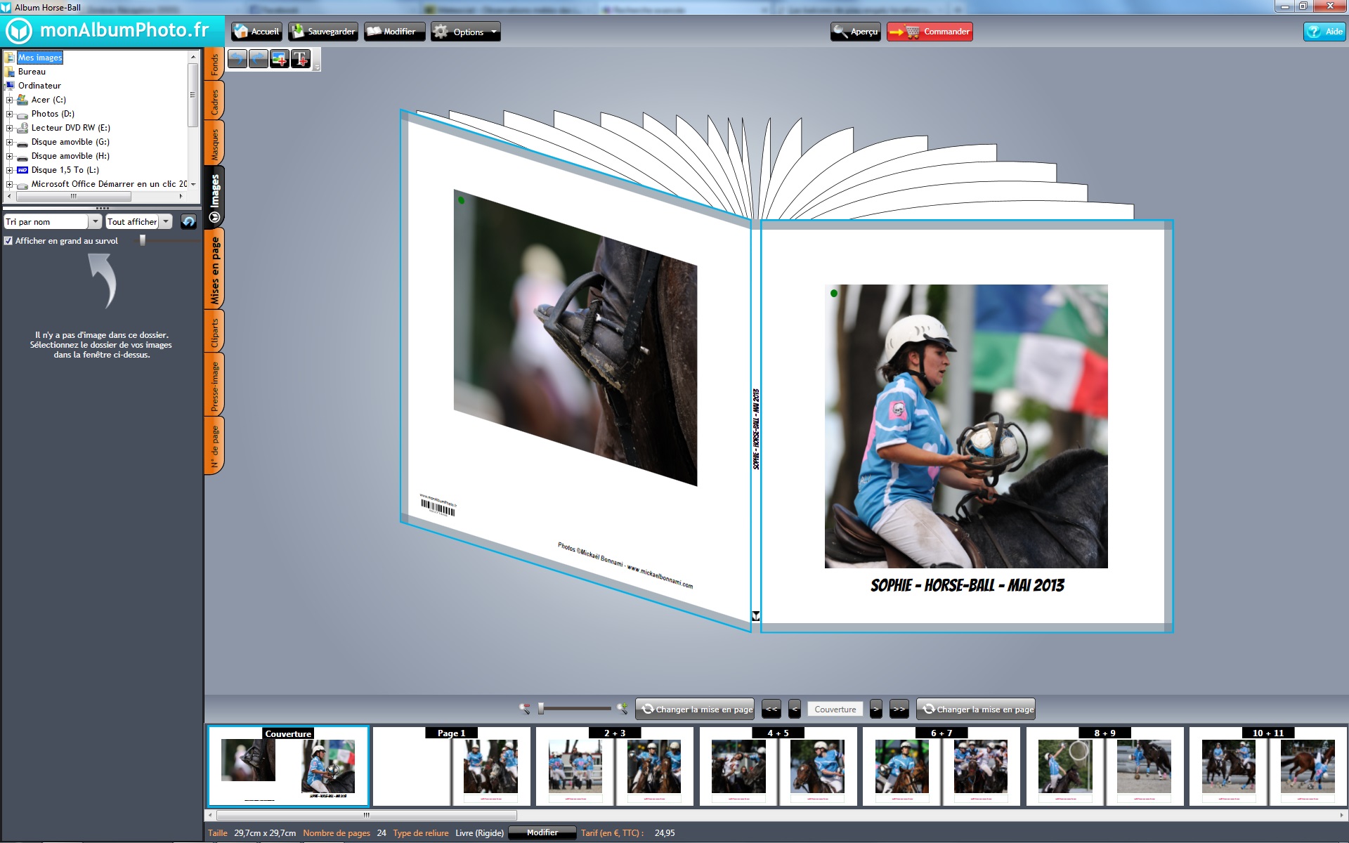 Test livre photo monalbum.fr - Pages du livre