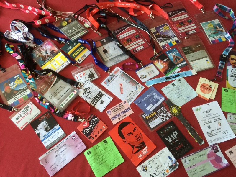 Accréditation photographe de sport