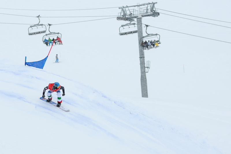 Coupe d'Europe de Snowboardcross - Peyragudes - Mickaël Bonnami Photographe