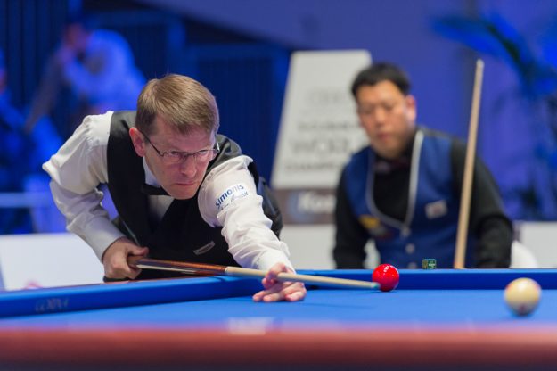 Mickaël Bonnami - Championnat du monde de Billard - Torbjörn Blomdahl
