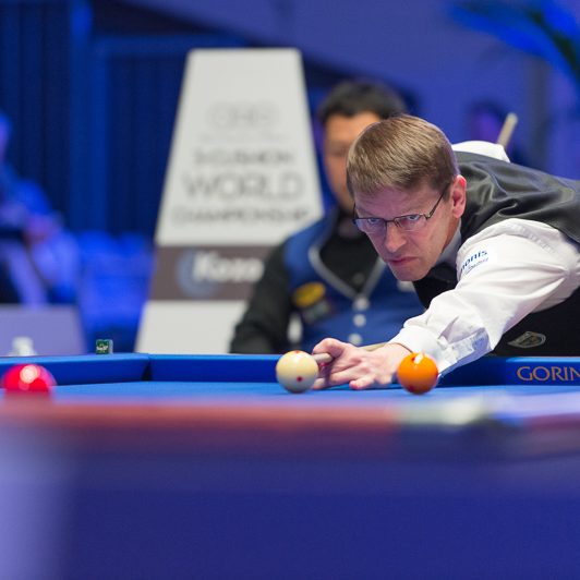 Mickaël Bonnami - Championnat du monde de Billard - Torbjörn Blomdahl