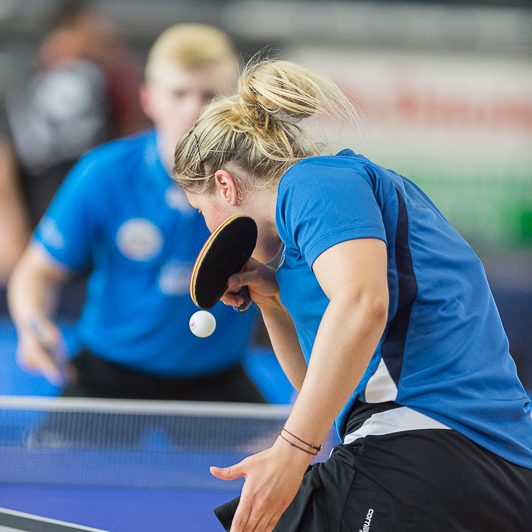 Mickaël Bonnami - Tournoi international de Cognac 2016 - Tennis de Table - Lina Misikonyte