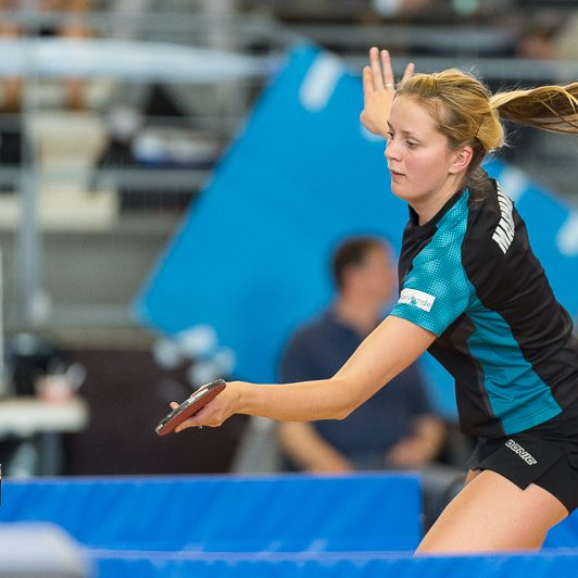 Tournoi international de Tennis de table de Cognac 2016 - Tableau féminin - Karin Lindmäe