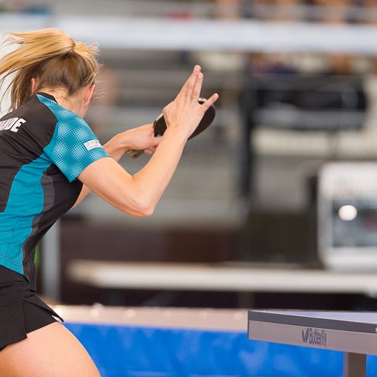 Tournoi international de Tennis de table de Cognac 2016 - Tableau féminin - Karin Lindmäe