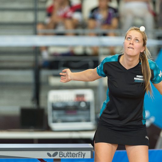 Tournoi international de Tennis de table de Cognac 2016 - Tableau féminin - Karin Lindmäe