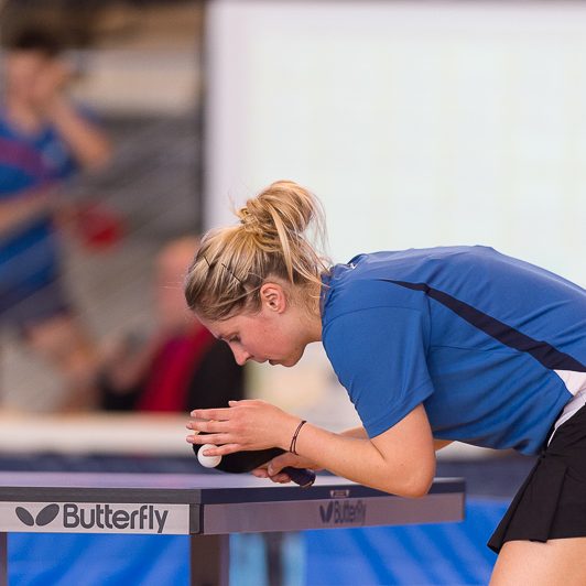 Mickaël Bonnami - Tournoi international de Cognac 2016 - Tennis de Table - Lina Misikonyte