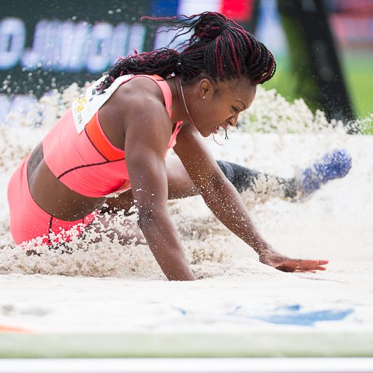 Décastar 2016 - Talence - Heptathlon - Antoinette Nana Djimou - Mickaël Bonnami Photographe
