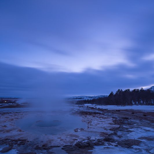 Icelandic Landscapes - Paysages d'Islande - Blue Strokkur - Mickaël Bonnami Photographe