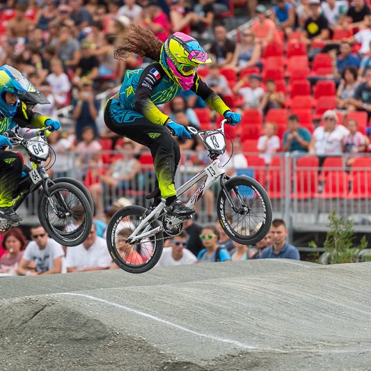 Championnats de France de BMX 2017 - Bordeaux - Place des Quinconces - Axelle Etienne