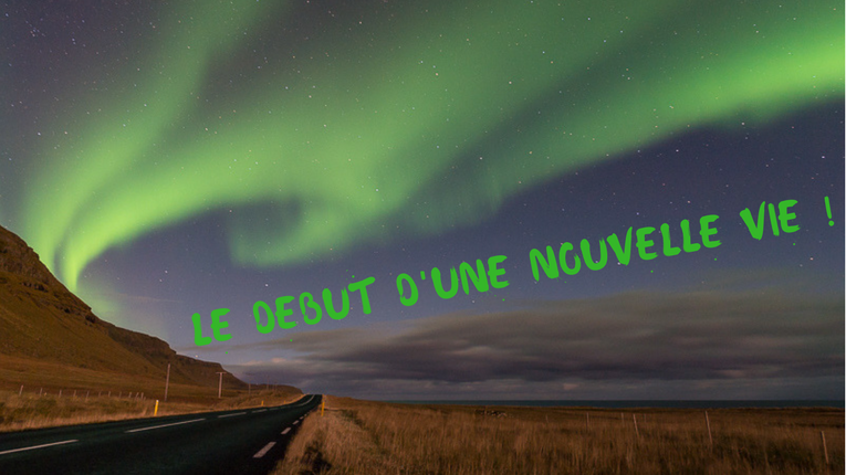 Le début d'une nouvelle vie !