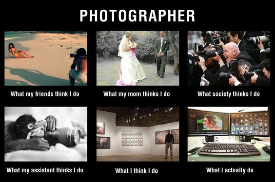 Photographe vs réalité - Photographer versus reality