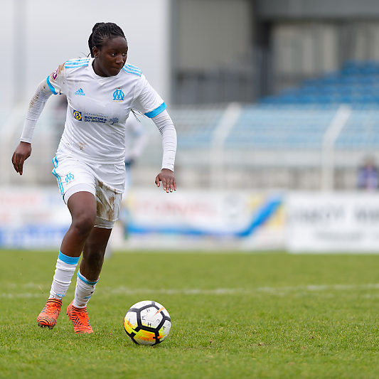 Soyaux-Marseille D1 (23) Soyaux-Marseille - Football - Championnat D1 Féminine - Hawa Cissoko