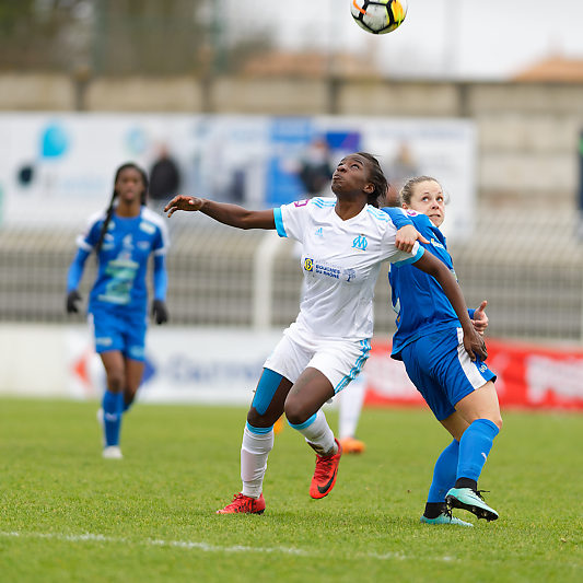 Soyaux-Marseille D1 (5) Soyaux-Marseille - Football - Championnat D1 Féminine - Anaïs Dumont - Hawa Cissoko