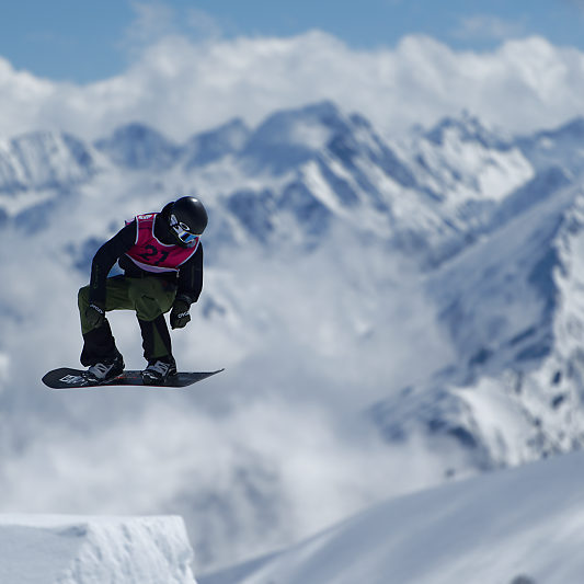 Championnat de France 2018 de Snowboard Slopestyle - Saint-Lary - Pyrénées