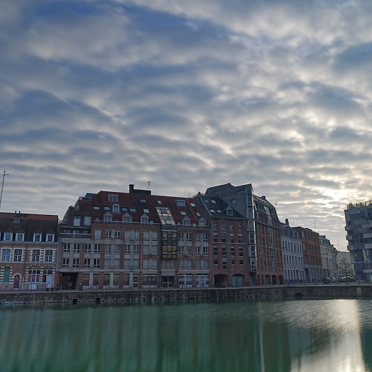 Lille (15) Lille - Au pays des Ch'tis - Vieux-Lille - Quai du Wault