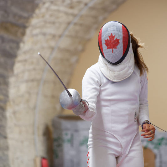 Tournoi international d'escrime - Bec Bordeaux - Ariane Léonard