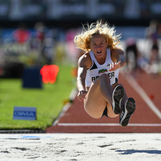 Decastar 2018 (19) Décastar 2018 - Allison Reaser - Longueur - 16 septembre 2018 Kévin Mayer bat le record du monde de décathlon avec 9126 points