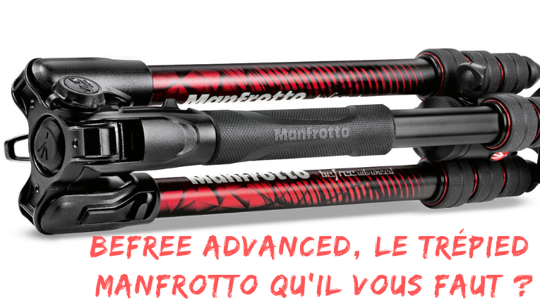 Kit trépied de voyage Befree Advanced en aluminium avec levier et rotule  ball de Manfrotto — Boutique Canon Suisse