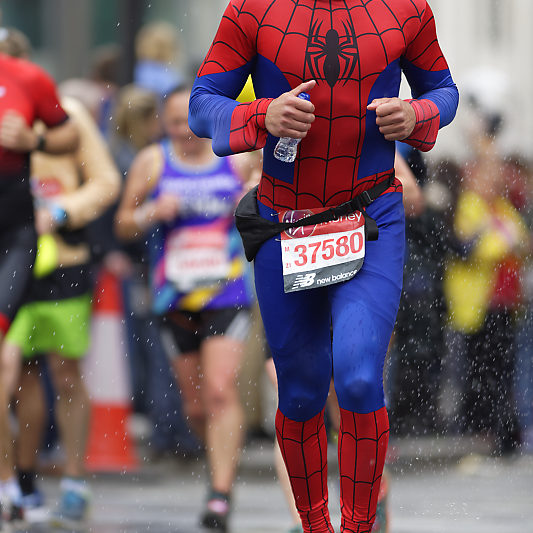 Marathon Londres 2019 - London marathon - Spiderman