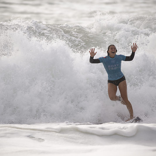 Quiksilver et Roxy Pro France 2019 Hossegor - Stage photo Surf VP23 - Johanne Defay