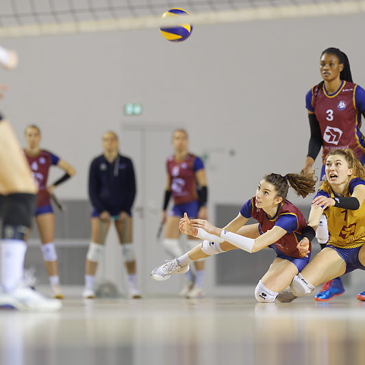 Burdis Bordeaux - Volley-Ball - Mathilde Ruchaud - Clara Martin - Bordeaux Mérignac Volley