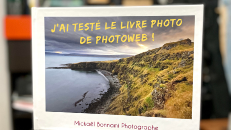 J'ai testé le livre photo de Photoweb !