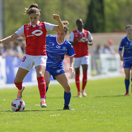 Soyaux-Reims - Football - Tournage Empara - D1 Arkema - Football féminin