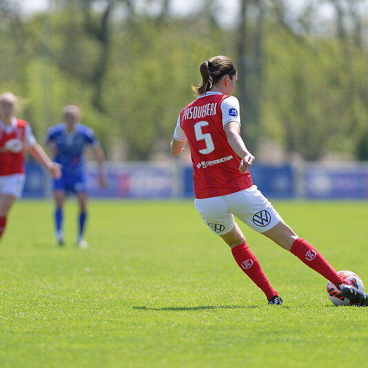 Soyaux-Reims - Football - Tournage Empara - D1 Arkema - Football féminin