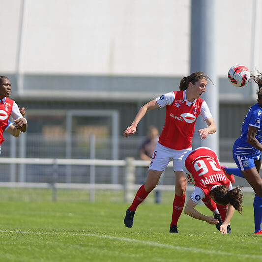 Soyaux-Reims - Football - Tournage Empara - D1 Arkema - Football féminin