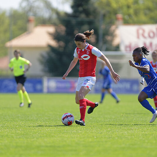 Soyaux-Reims - Football - Tournage Empara - D1 Arkema - Football féminin