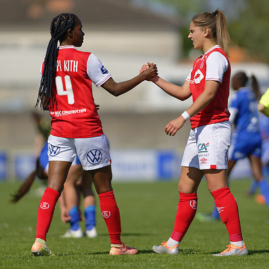 Soyaux-Reims - Football - Tournage Empara - D1 Arkema - Football féminin
