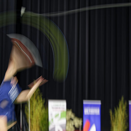 Championnats de France Badminton 202200016 Championnats de France Badminton 2022 - Boulazac - QI Xue fei