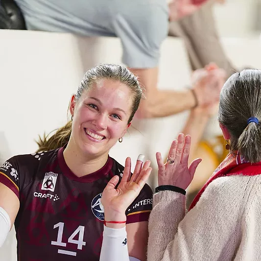 Burdis Bordeaux - Saint-Dié-des-Vosges - Volley-ball - Daniela Nielson