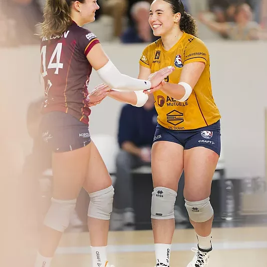 Burdis Bordeaux - Saint-Dié-des-Vosges - Volley-ball - Sara Romati - Daniela Nielson