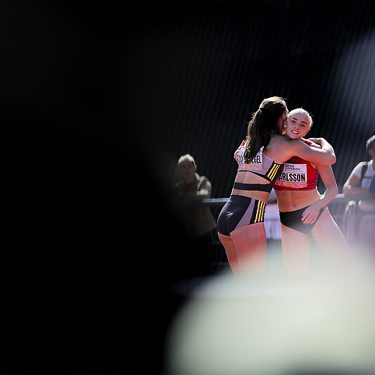 Décastar 2024 - Heptathlon - Talence - Lovisa Karlsson - Emma Oosterwegel