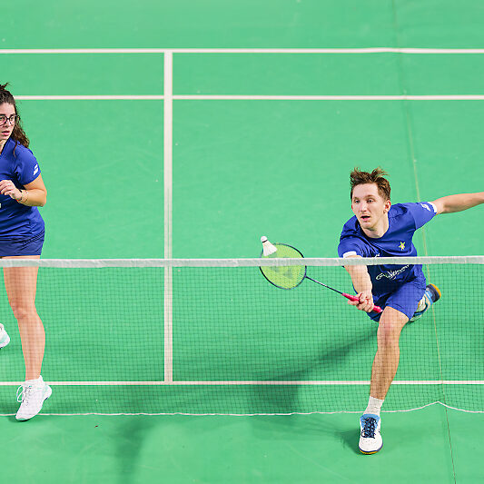 Union Saint Bruno Bordeaux - Badminton N1 - Romane Haensler - Baptiste Labarthe